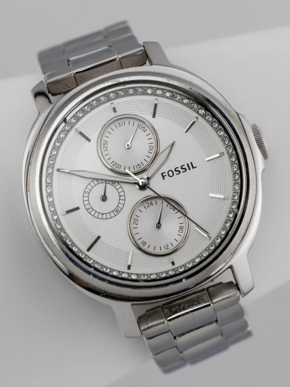 Fossil Chelsey ES3355 Multifunction Quartz Analog Women's Watch New Battery